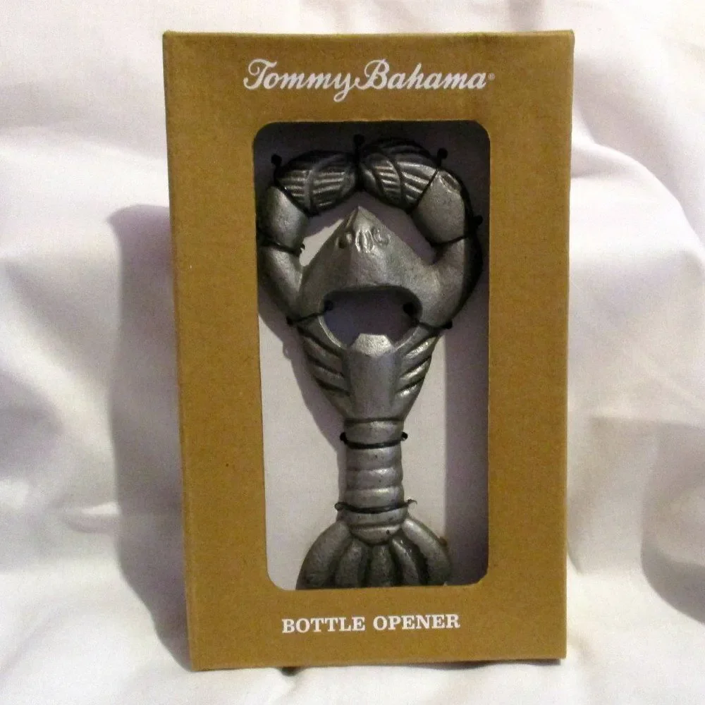 Tommy Bahama Lobster Bottle Opener Cast Iron